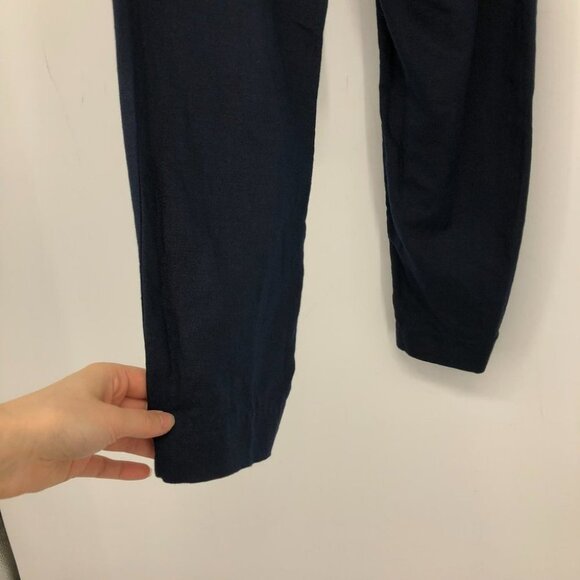 Orsay Navy blue drawstring waist trousers 3 pocket waist 30-32 - Picture 9 of 14